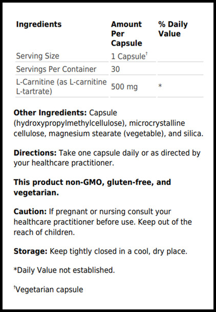 Metagenics L-Carnitine