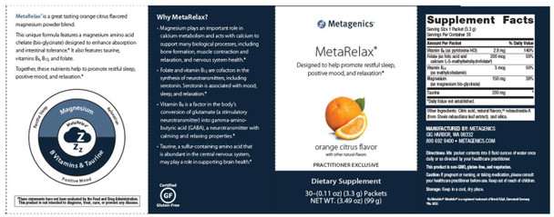 Metagenics MetaRelax