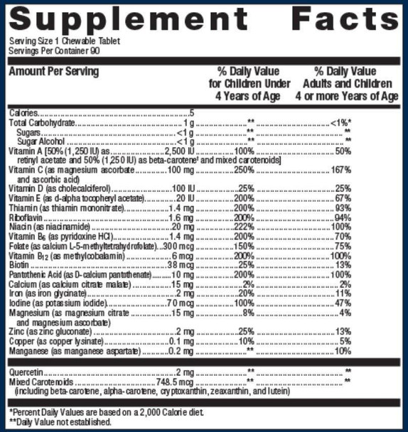 Metagenics Multigenics Chewable