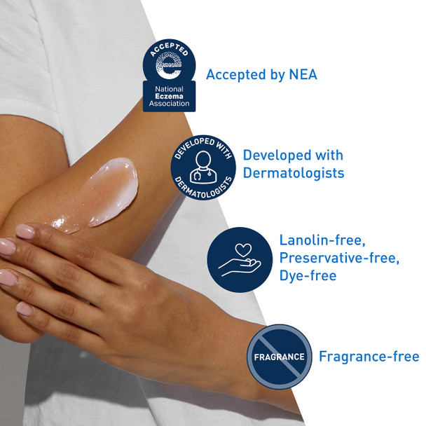 Cerave Healing Ointment | Moisturizing Petrolatum Skin Protectant For Dry Skin With Hyaluronic Acid And Ceramides | Lanolin Free & Fragrance Free | 12 Ounce