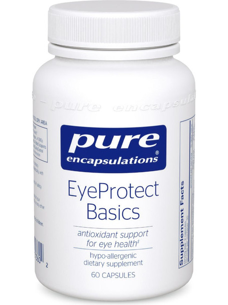 Pure Encapsulations, EyeProtect Basics, 60 vcaps