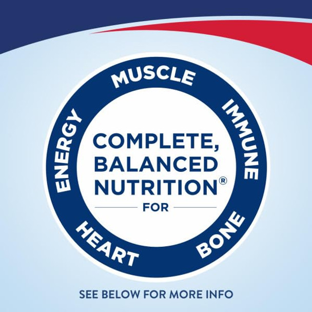 Ensure Plus Nutrition Shake With Fiber 16 Grams Of Protein Vanilla 8 Fl Oz (Pack Of 24)