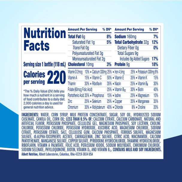 Ensure Compact Nutrition Shake 9G Of Protein Vanilla 4 Fl Oz (Pack Of 24)