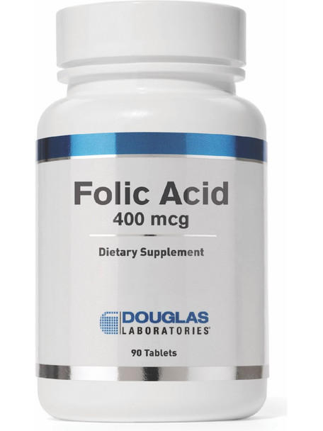 Douglas Labs, Folic Acid 400 mcg, 90 tabs