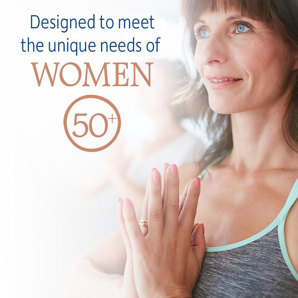 Garden of Life Raw Probiotics For Women Over 50-50 & Wiser Women'S Probiotic With Acidophilus Live Cultures Probiotic - Created Vitamins Enzymes Prebiotics - 90 Vegetarian Capsules