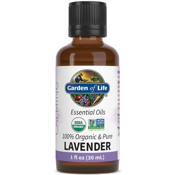 Garden of Life Essential Oil Lavender 30 Ml Usda Organic 1 Fl Oz