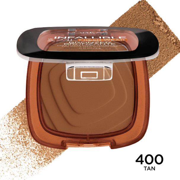 L Oreal Paris Infallible Up To 24H Fresh Wear Bronzer. Tan 0.31 Oz