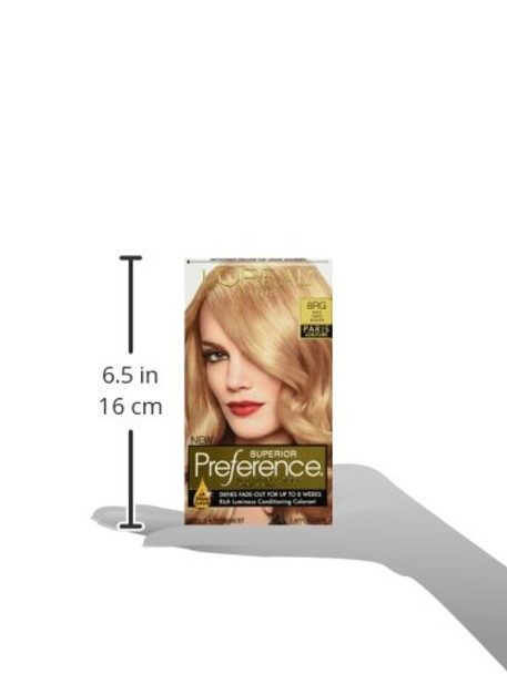 L'Oreal Paris Superior Preference Fade-Defying Color + Shine System 8Rg Rose Gold Blonde(Packaging May Vary)