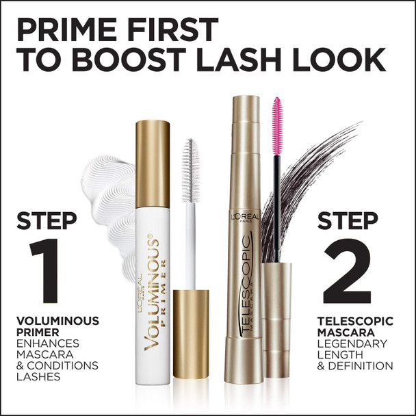 L'Oreal Paris Telescopic Washable Mascara Carbon Black 935 0.27 Fl Oz (1 Pack)