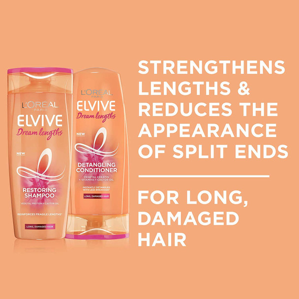 L'Oreal Paris Elvive Dream Lengths Long Hair Keratin Conditioner 400 Ml