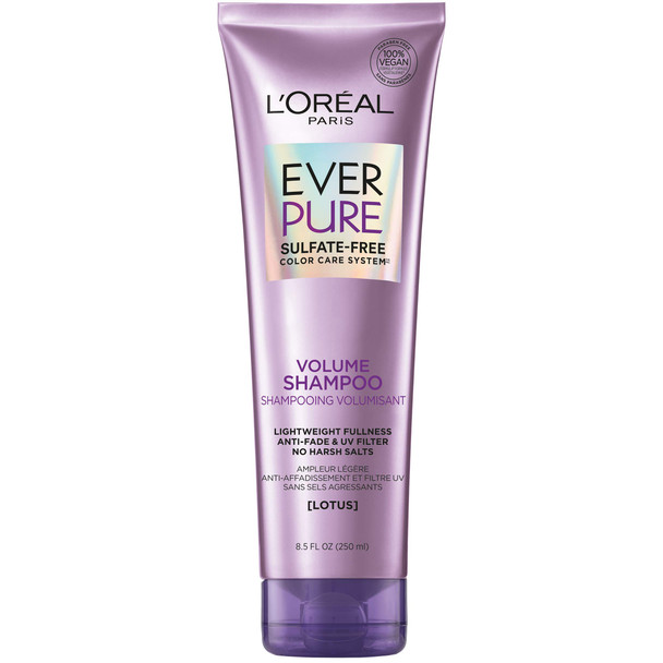 L'Oreal Paris Everpure Sulfate Free Volume Shampoo 8.5 Fl. Oz. L'Oreal Paris Everpure Sulfate Free Volume Shampoo 8.5 Fl. Oz.