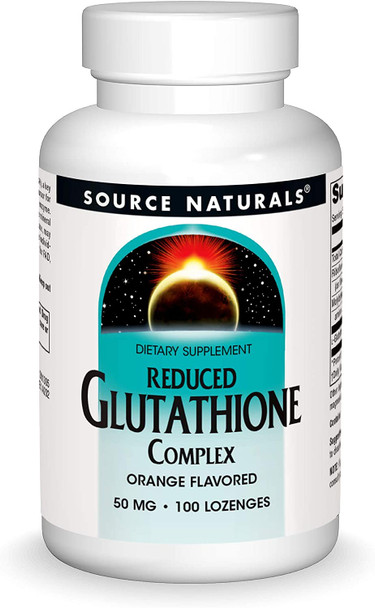 Source Naturals, Glutathione Reduced Complex Sublingual, 50mg, 50 Sublingual