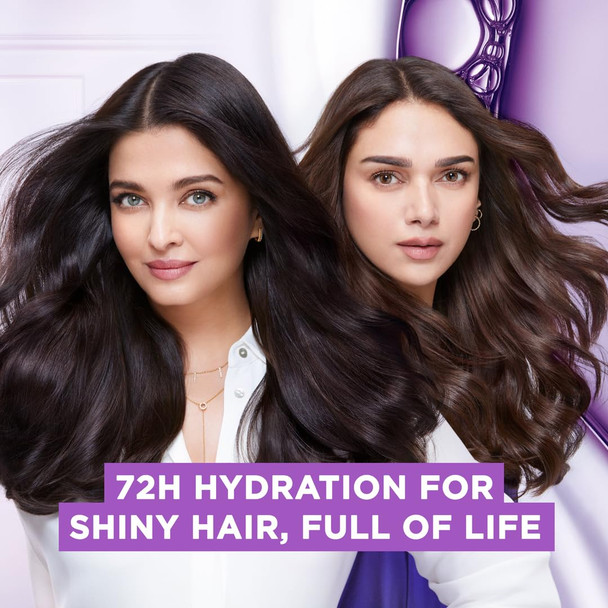 L'Oreal Paris Hyaluron Moisture 72H Moisture Filling Shampoo | With Hyaluronic Acid | For Dry & Dehydrated Hair | Adds Shine & Bounce 180Ml