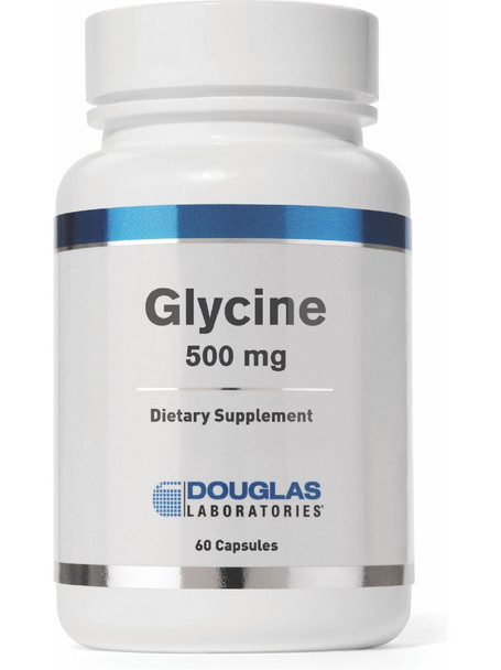 Douglas Labs, Glycine 500 mg, 60 caps
