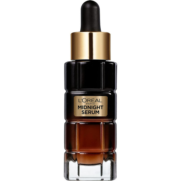 L'Oreal Paris Renaissance Cellulaire Midnight Age Perfect Face Serum For Cell Renewal And Anti-Aging Action Younger Glowing Skin Antioxidant Complex 30Ml