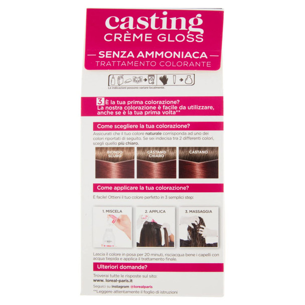 L'Oreal Paris Casting Creme Gloss N.550 Mogano L'Oreal Paris Casting Creme Gloss N.550 Mogano