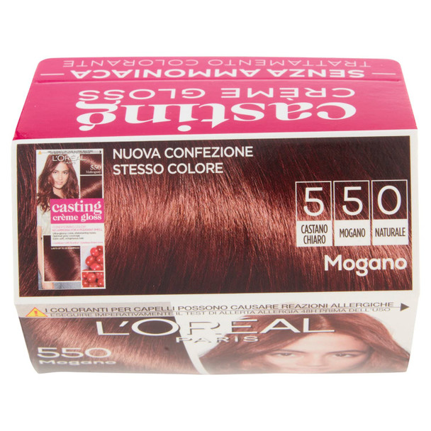 L'Oreal Paris Casting Creme Gloss N.550 Mogano L'Oreal Paris Casting Creme Gloss N.550 Mogano
