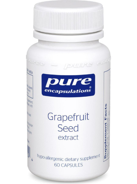 Pure Encapsulations, Grapefruit Seed extract, 60 vcaps