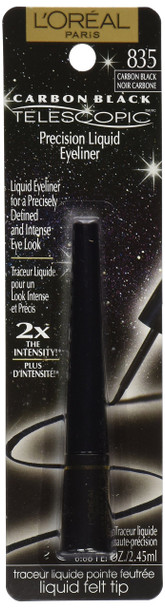 L'Oreal Paris L’OrEal Telescopic Precision Liquid Eyeliner Carbon Black 0.08 Ounces