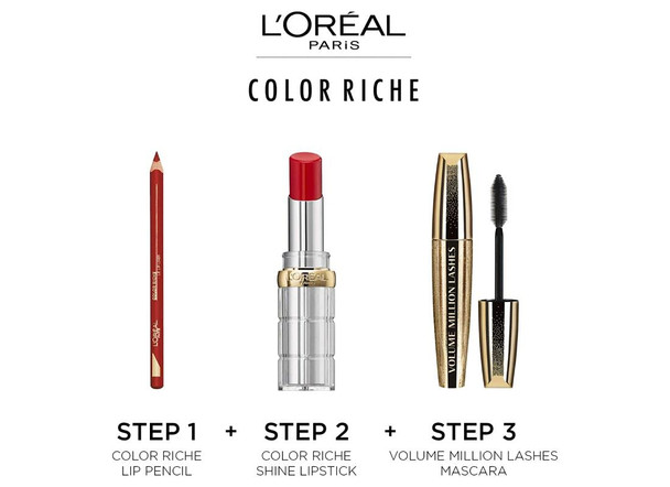 L'Oreal Paris Color Riche Shine 245 High On Crazeb Pflegender Lippenstift Für Intensive Farbe Und Natürlichen Glanz