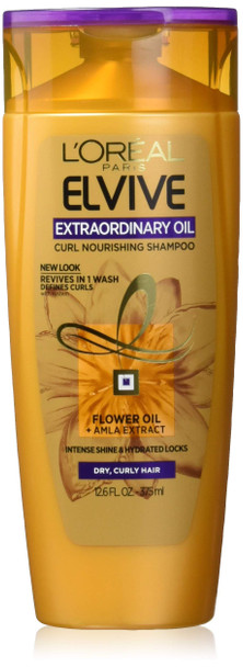 L'Oreal Paris Hair Care Advanced Extraordinary Oil Curls Shampoo 12.6 Fluid Ounce