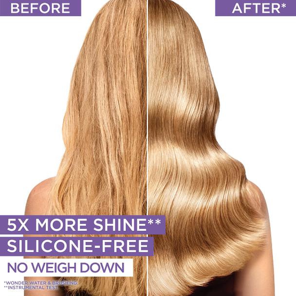 L'Oreal Paris Wonder Water Liquid Hair Conditioner By Elvive Colour Protect 8 Second Hair Treatment Damaged Coloured Hair With Lamellar Technology 200 Ml (Pack Of 2)