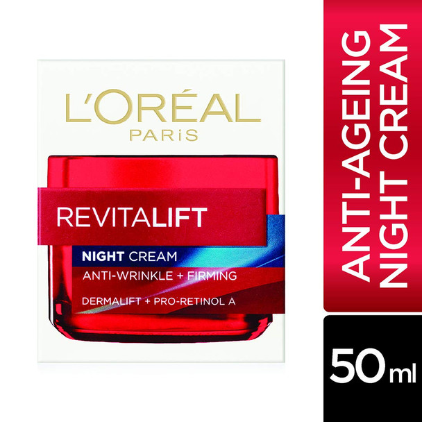 L'Oreal Paris Revitalift Night Cream 50Ml