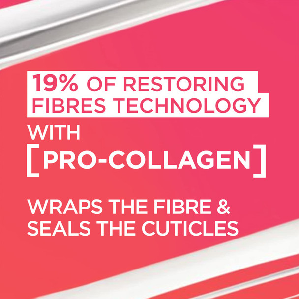 L'Oreal Paris Elvive Xxl Fibre Mask For Long Damaged Thinning Hair Restorative Treatment With Pro-Collagen Dream Lengths 400 Ml