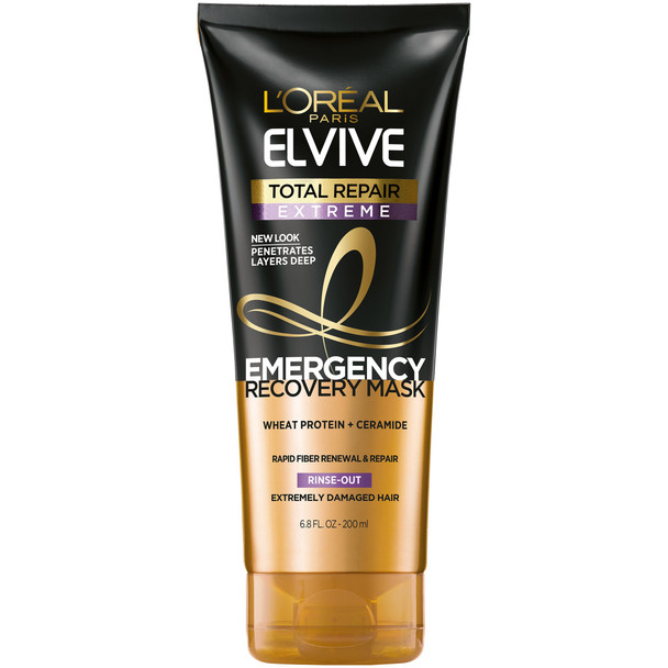 L'Oreal Paris Hair Expert Total Repair Extreme Emergency Recovery Mask 6.8 Fl. Oz. (Packaging May Vary)