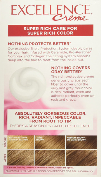L'Oreal Paris Excellence Creme Light Brown [6] 1 Each