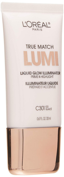 L'Oreal Paris L’OrEal True Match Liquid Glow Illuminator Ice 0.67 Fl; Oz.