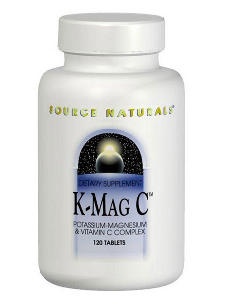 Source Naturals, K Mag C Potass/Mag/Vitamin C Complex, 60 ct