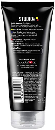L'Oreal Paris Studio Line Mega Hair Gel 6.8 Fluid Ounce Pack Of 3