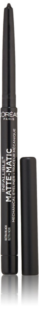 L'Oreal Paris Infallible Matte-Matic Mechanical Eyeliner Ultra Black 0.01 Oz. (Packaging May Vary)