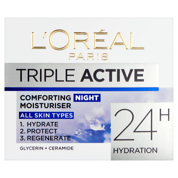 L'Oreal Paris Triple Active Night Cream (50Ml)