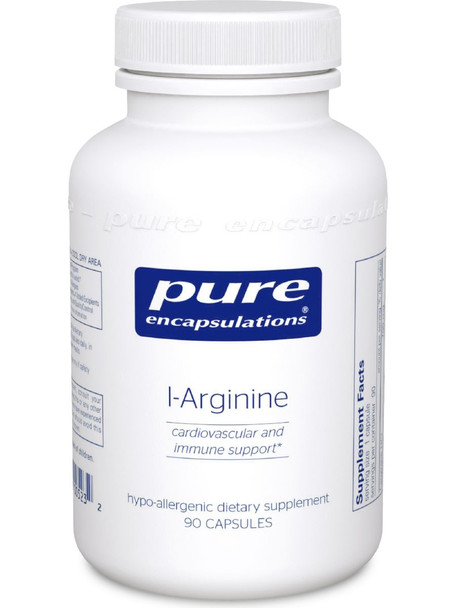 Pure Encapsulations, L Arginine, 700 mg, 90 vcaps