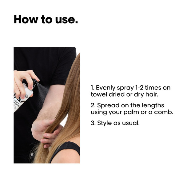 L’Oréal Professionnel Tecni.ART All in 1 Performer 30 Multi-Benefit Leave-in Conditioner & Treatment Spray Heat Protection Detangling, Anti-frizz and Shine 190ml