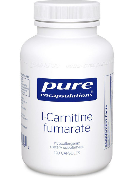 Pure Encapsulations, L Carnitine Fumarate, 340 mg, 120 vcaps