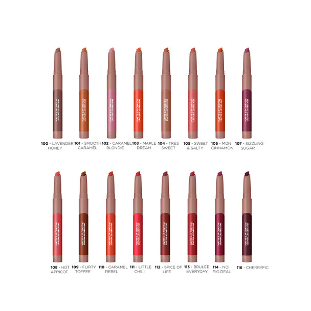 L'Oreal Paris Infallible Very Matte Lip Crayon Lipstick Smudge Proof Nude Lipstick 100 Lavender Honey 1 Kg