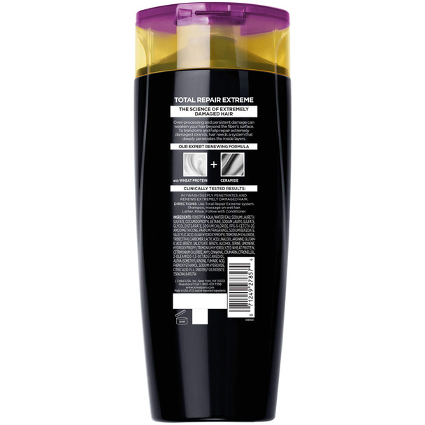 L'Oreal Paris Total Repair Extreme Shampoo Extremely Damaged Hair 12.6 Oz