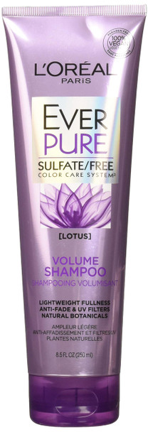L'Oreal Paris Ever Pure Volume Shampoo Lotus 8.5 Fl Oz (Pack Of 2)