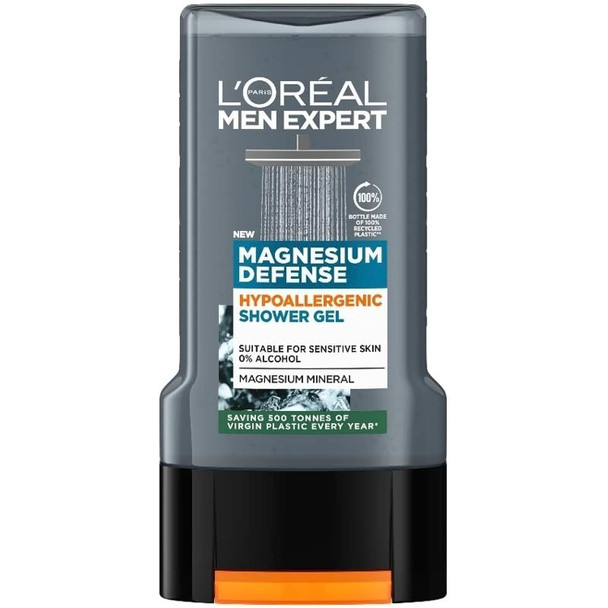 L'Oreal Paris Men Expert Magnesium Defense Shower Gel 300 Ml