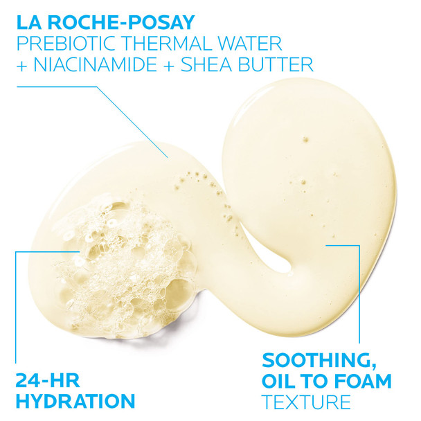 La Roche Posay Lipkar Ardry To Extra Dry Skinoilpump Bottlebody And Faceshea Butter Niacinamidehydrationfoaming Cleansing Oil