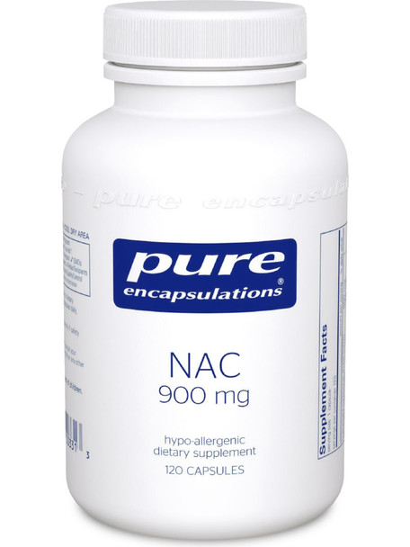 Pure Encapsulations, Nac, 900 Mg, 120 Vcaps