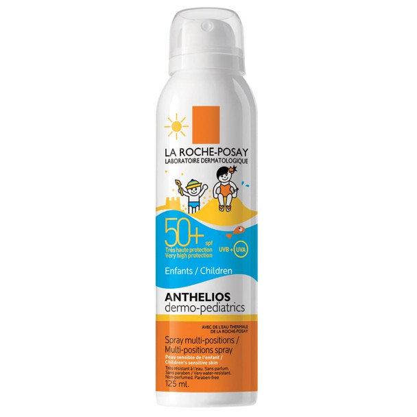 La Roche Posay Anthelios Dermo-Pediatrics Spray Spf 50 For Kids - 4.2 Oz Sunscreen