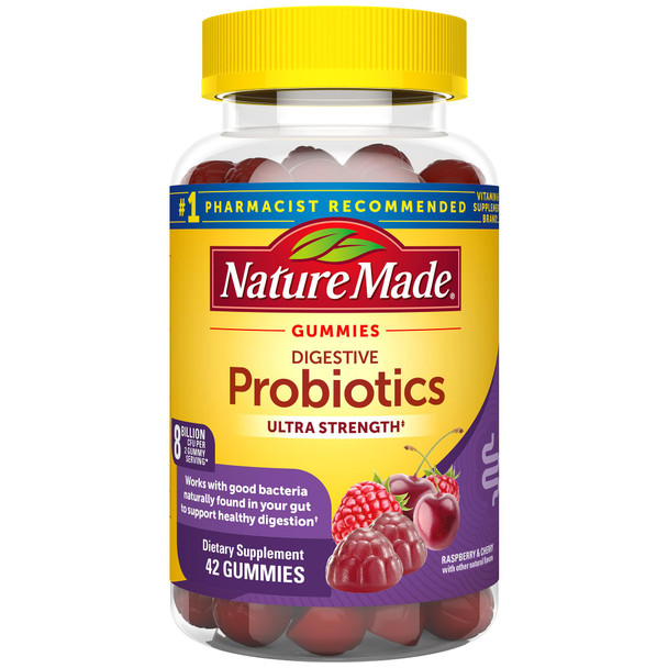 Nature Made Ultra Strength Digestive Probiotics Probiotics For Women And Men 42 Probiotic Gummies 21 Day Supply Nature Made Ultra Strength Digestive Probiotics Probiotics For Women And Men 42 Probiotic Gummies 21 Day Supply