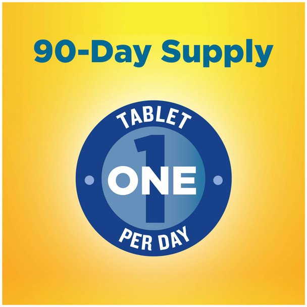 Nature Made Men'S Multivitamin 50+ Tablets With Vitamin D 90 Count For Daily Nutritional Support Nature Made Men'S Multivitamin 50+ Tablets With Vitamin D 90 Count For Daily Nutritional Support