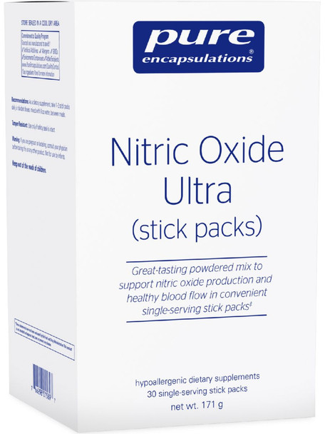Pure Encapsulations, Nitric Oxide Ultra, 30 stick packs