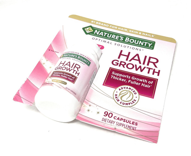Nature's Bounty Hair Growth Supplement 1 Per Day Clinically Shown To Support Thicker Fuller Hair With Biotin Silicon & Arginine 90 Capsules Nature's Bounty Hair Growth Supplement 1 Per Day Clinically Shown To Support Thicker Fuller Hair With Biotin Silicon & Arginine 90 Capsules