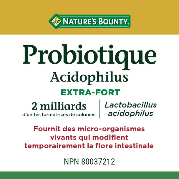 Nature's Bounty Acidophilus Probiotic 2 Billion 150 Caplets